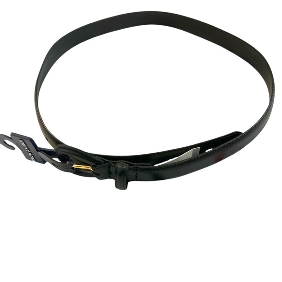 Ralph Lauren Women’s Black Leather New Size L Leather Buckle Belt - Picture 4 of 6